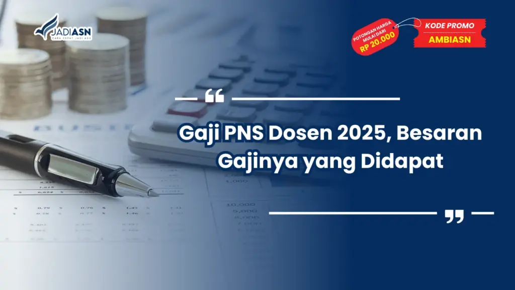 Gaji PNS Dosen 2025