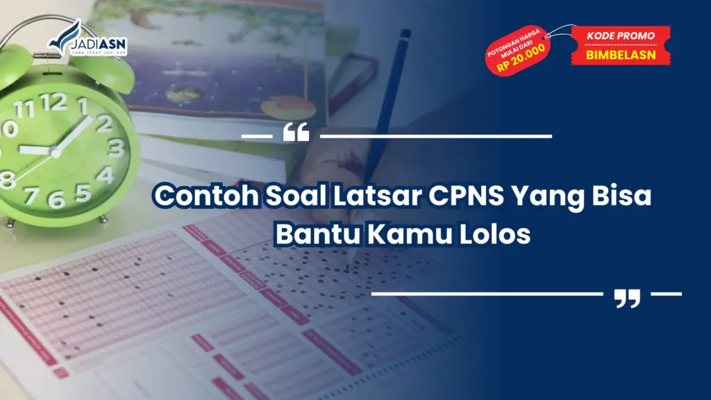 Contoh Soal Latsar CPNS