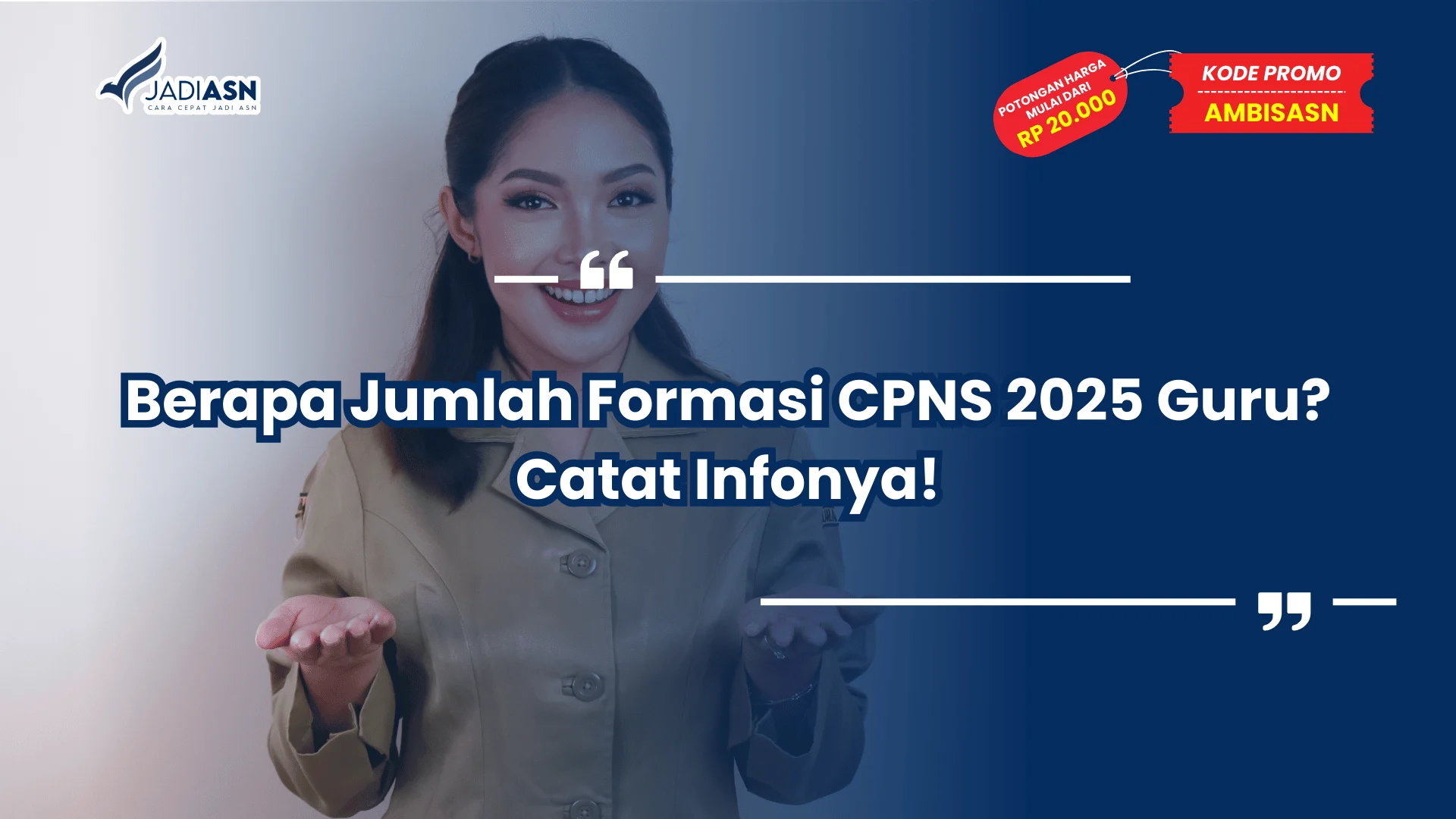 Formasi CPNS 2025 Guru