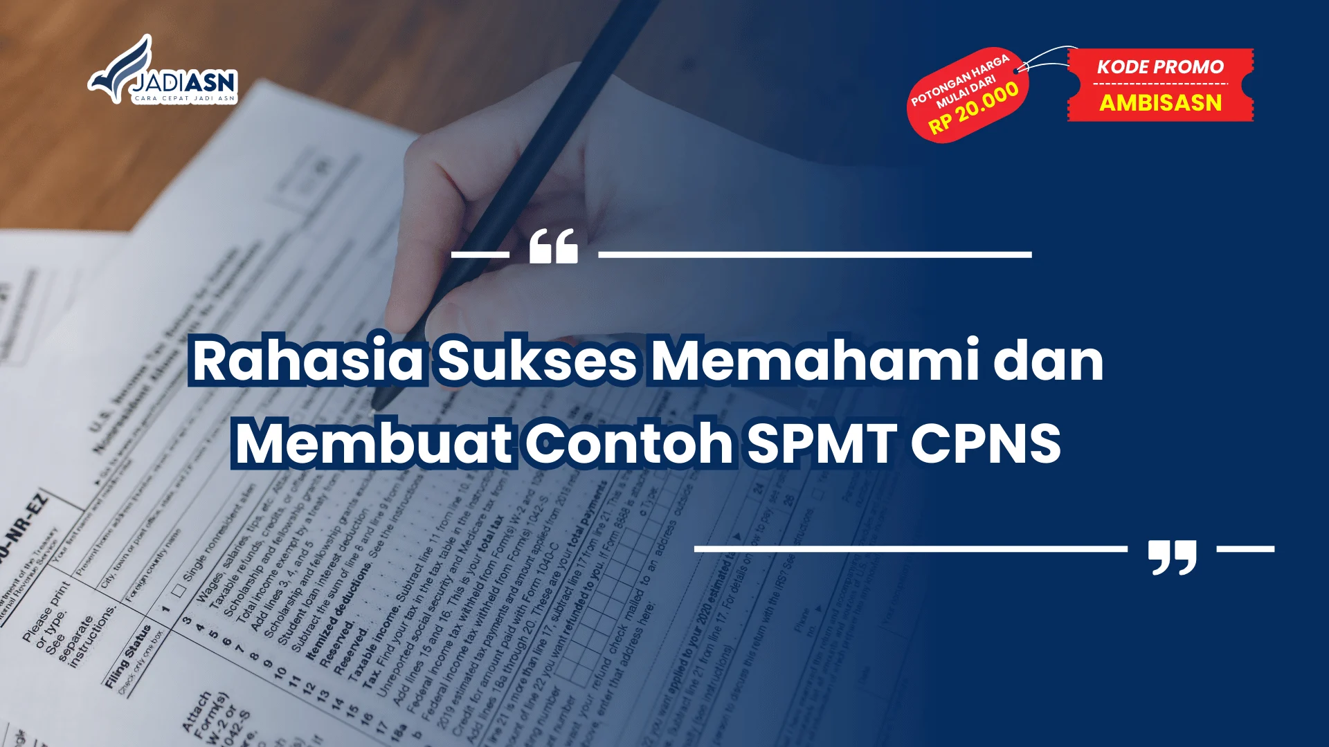 contoh spmt cpns