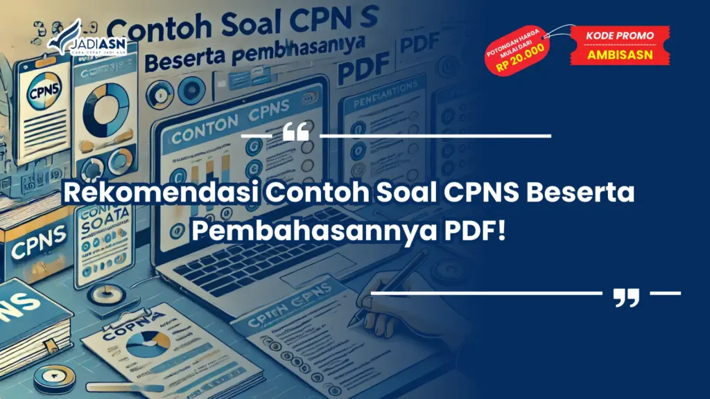 Contoh Soal CPNS Beserta Pembahasannya PDF