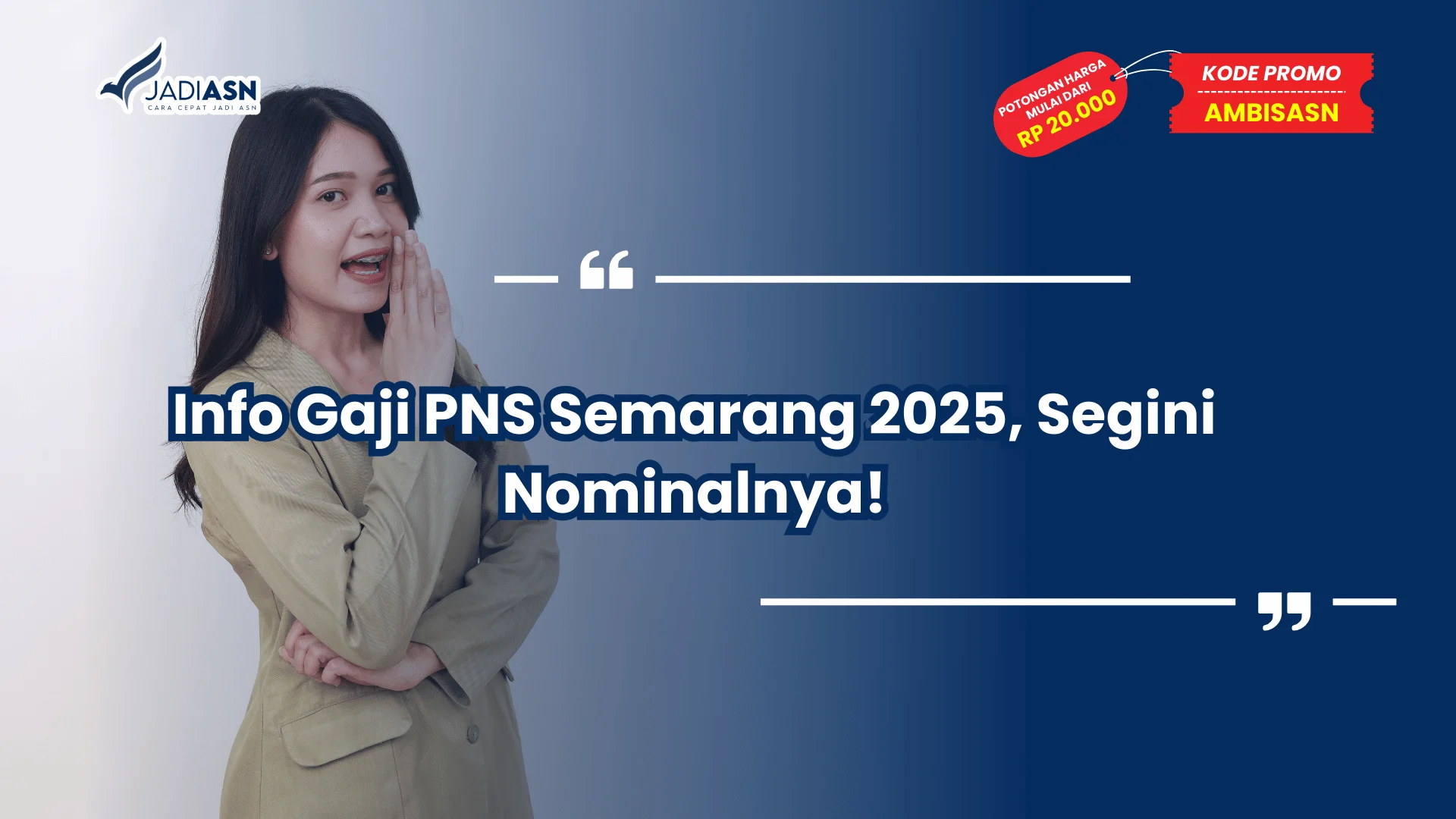 Gaji PNS Semarang 2025
