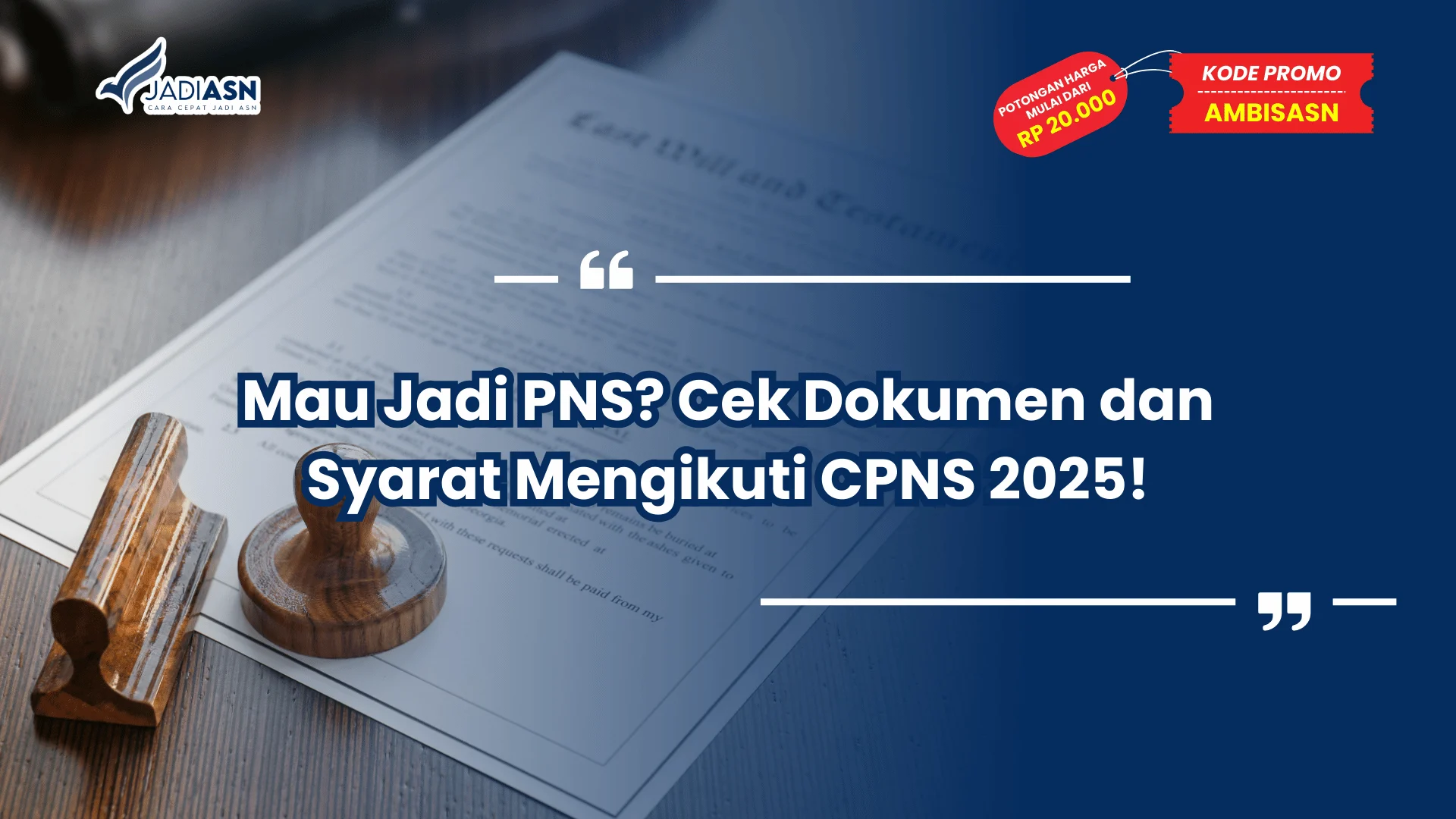 Syarat Mengikuti CPNS 2025