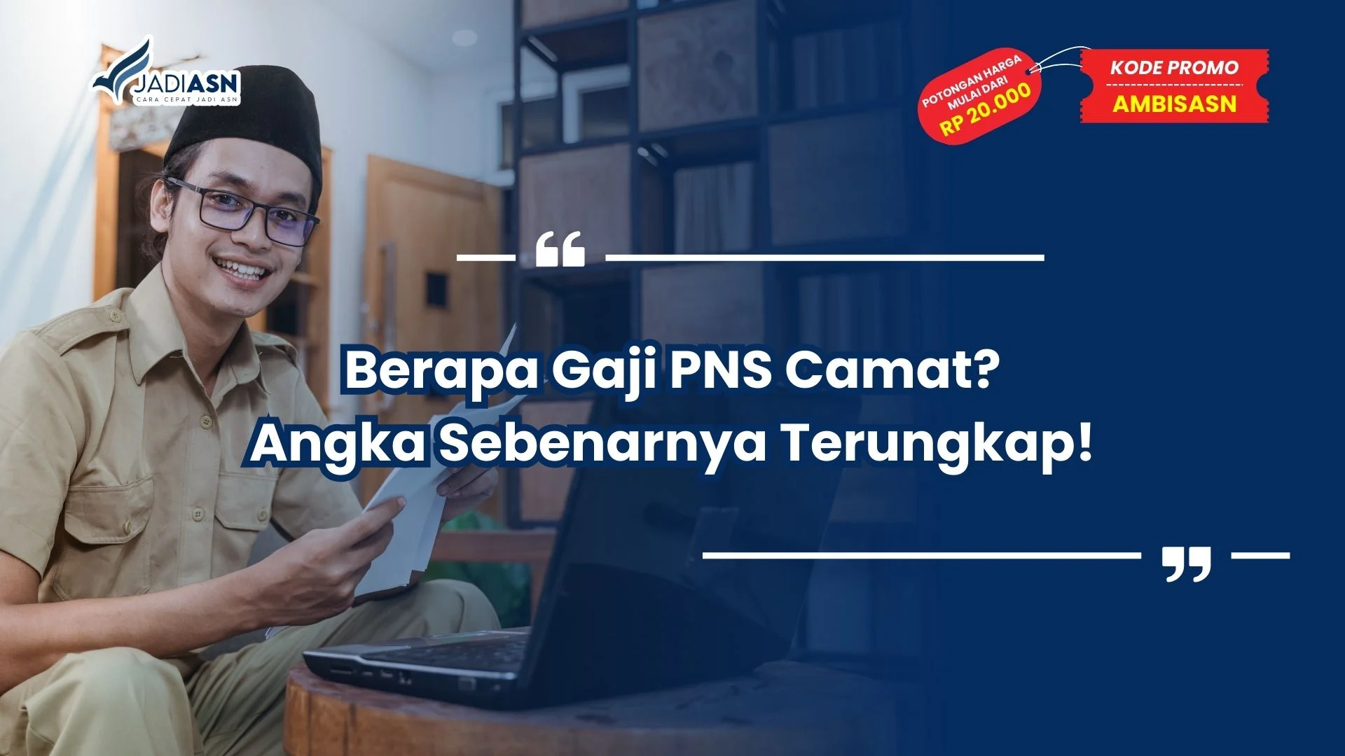 berapa gaji pns camat