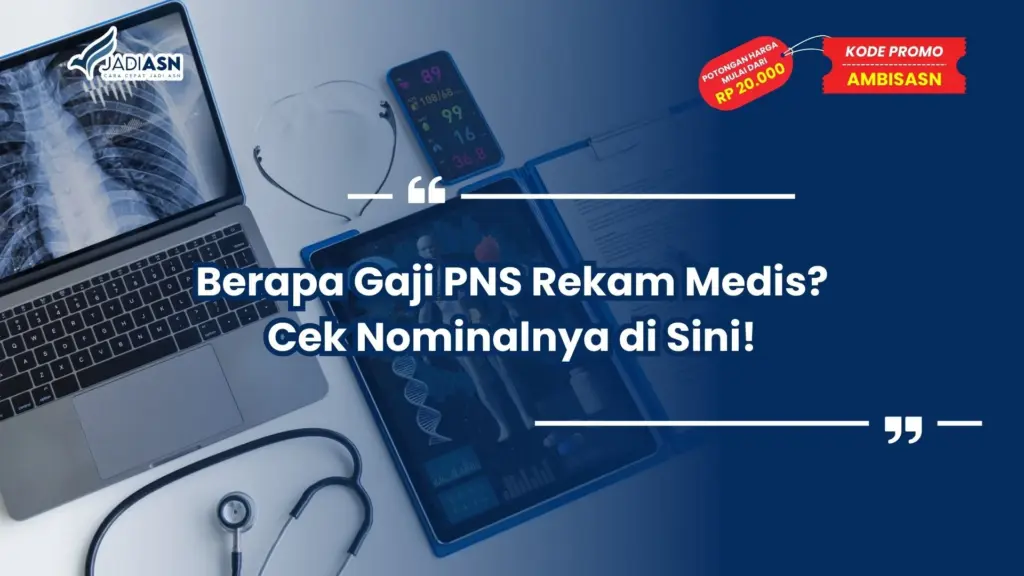 berapa gaji pns rekam medis