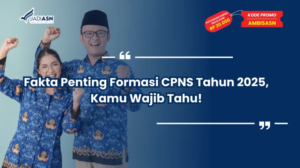 Formasi CPNS Tahun 2025
