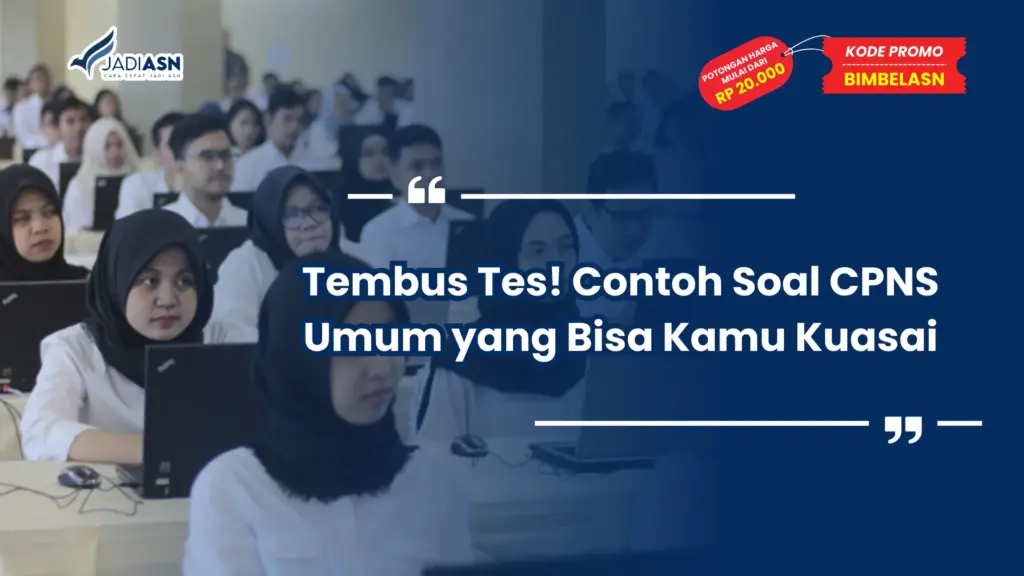 Contoh Soal CPNS Umum