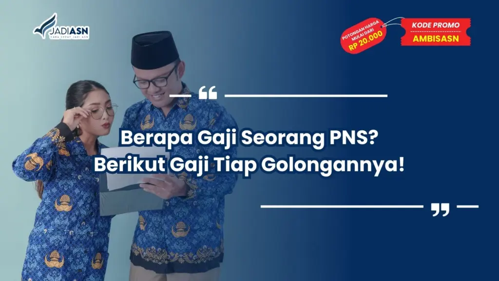 berapa gaji seorang pns