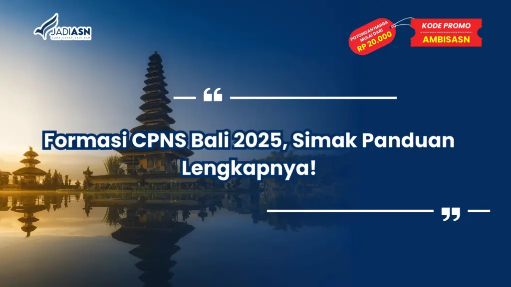 Formasi CPNS Bali 2025