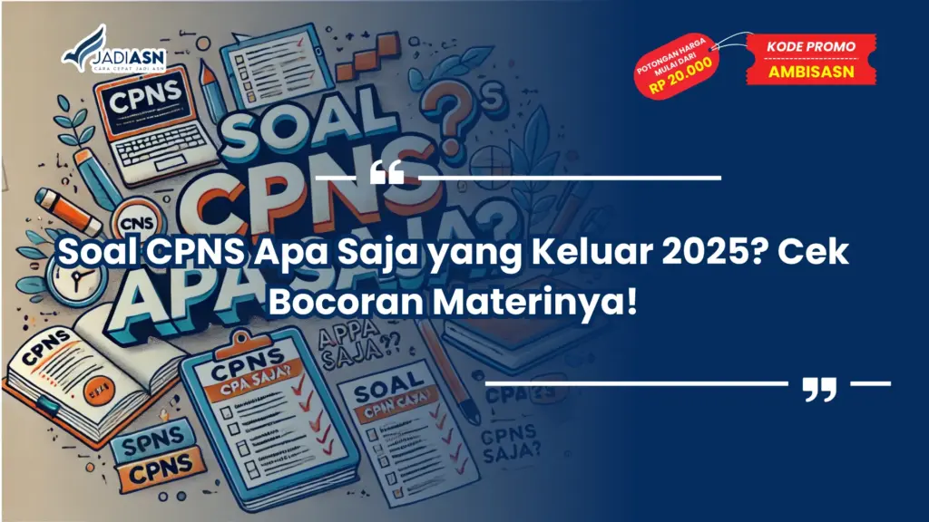 Soal CPNS Apa Saja