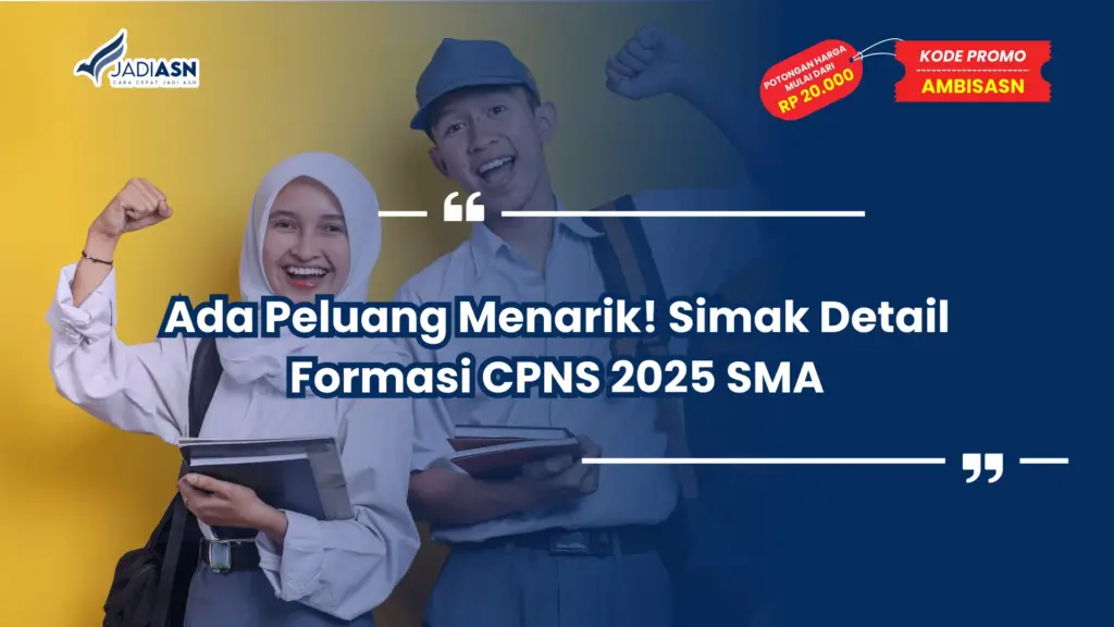 Formasi CPNS 2025 SMA