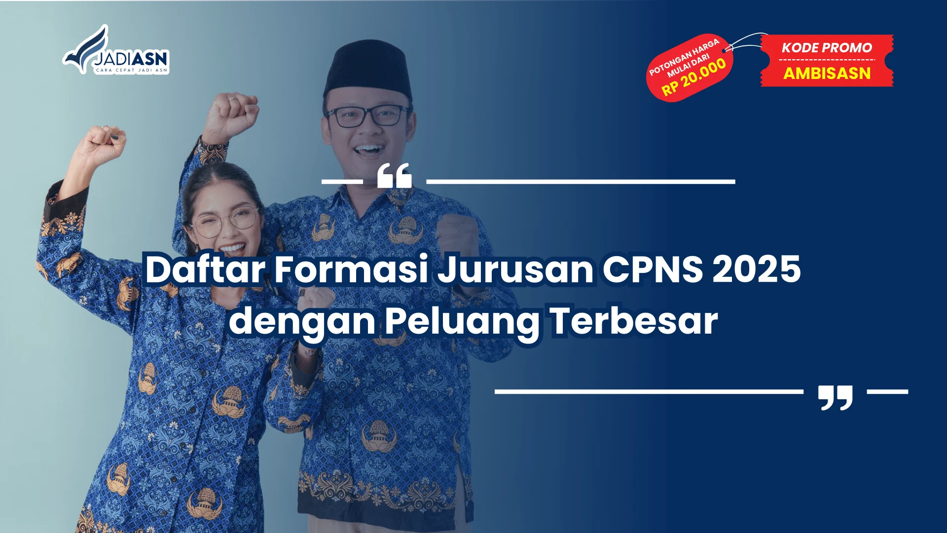 Formasi Jurusan CPNS 2025