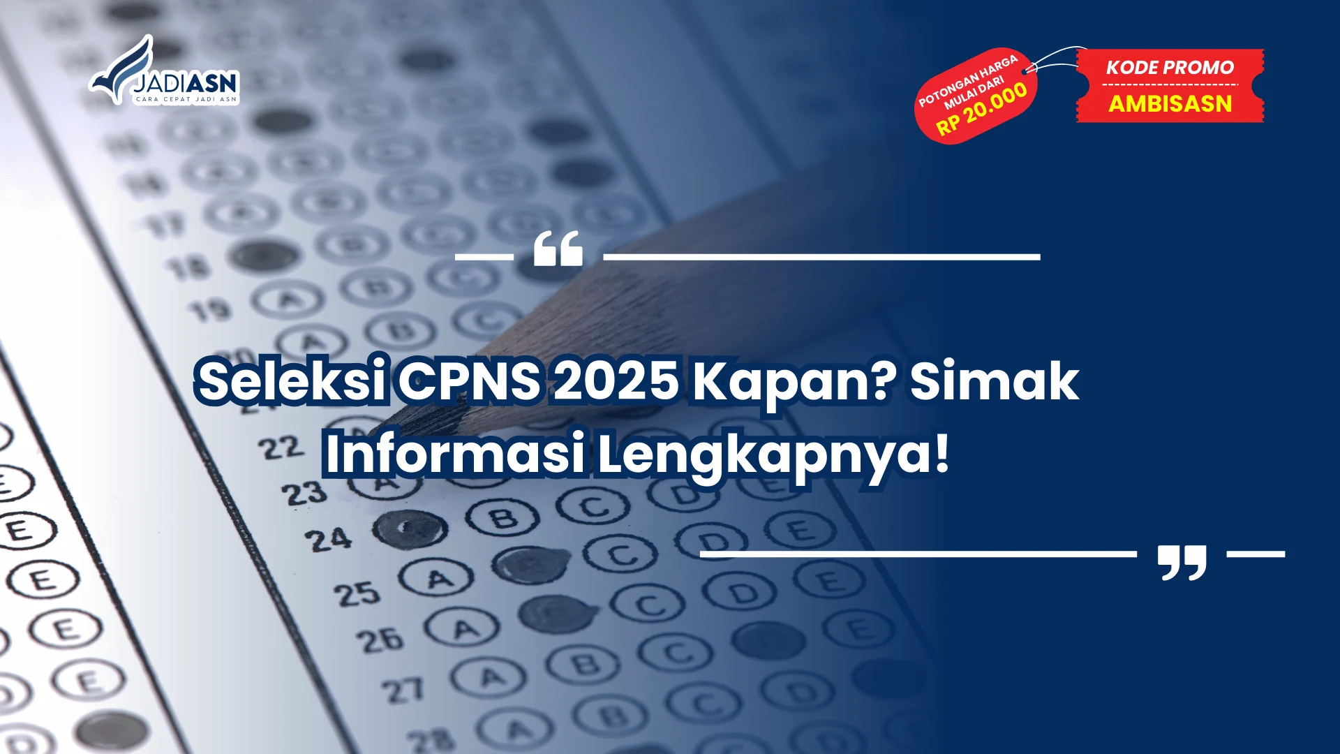 Seleksi CPNS 2025 Kapan