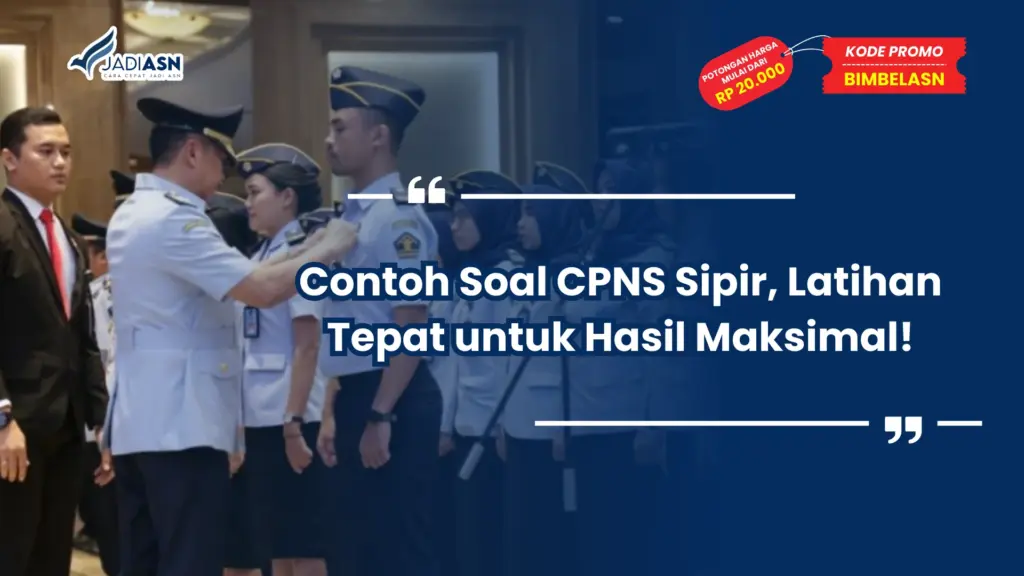 Contoh Soal CPNS Sipir