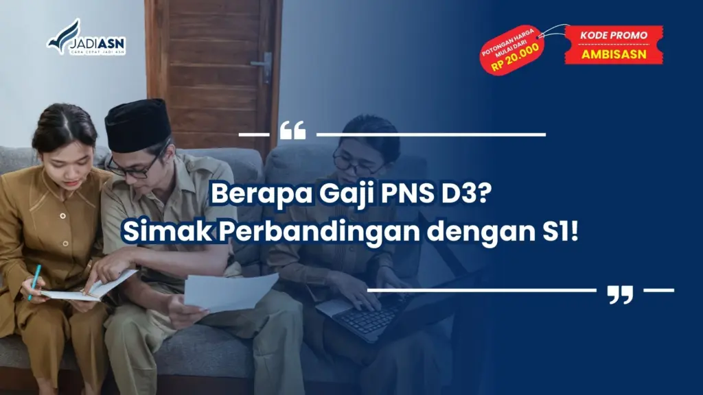 berapa gaji pns d3