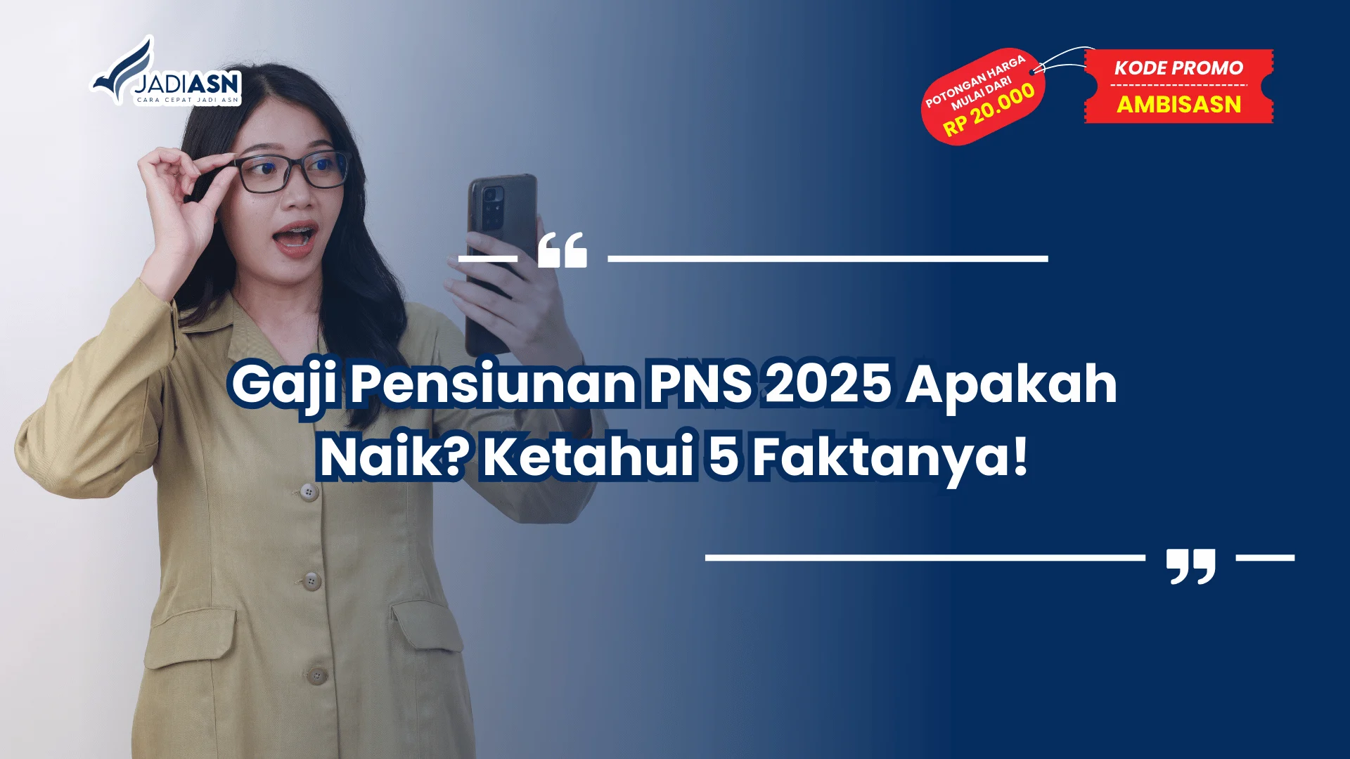Gaji Pensiunan PNS 2025 Apakah Naik