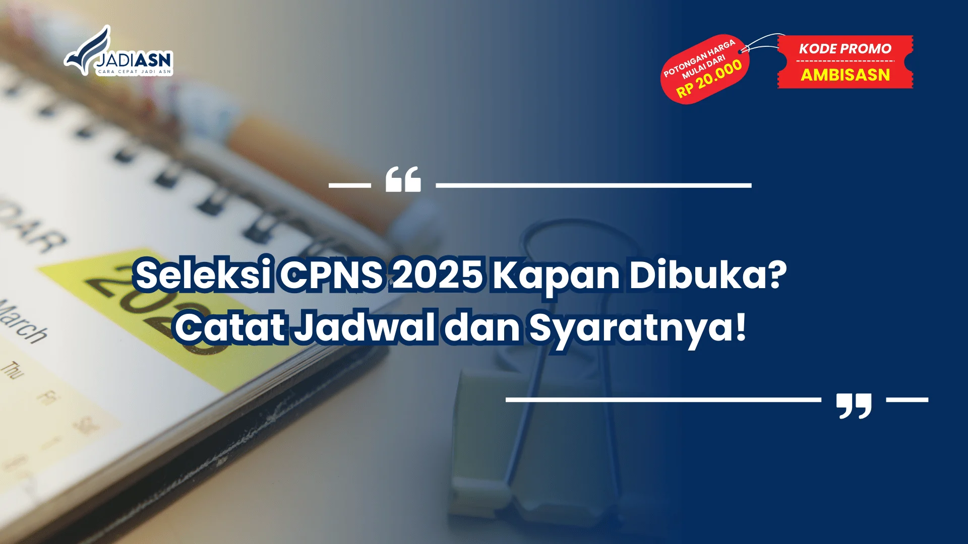 Seleksi CPNS 2025 Kapan Dibuka