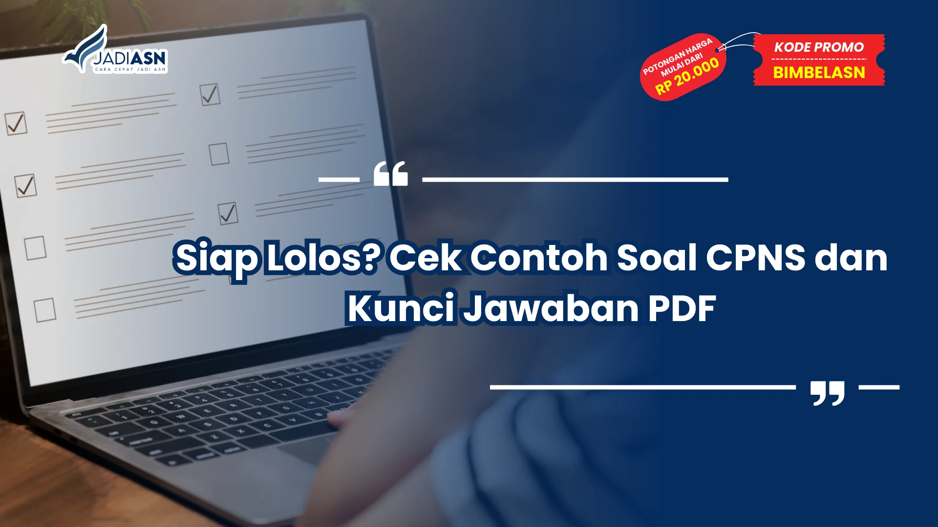 Contoh Soal CPNS dan Kunci Jawaban PDF