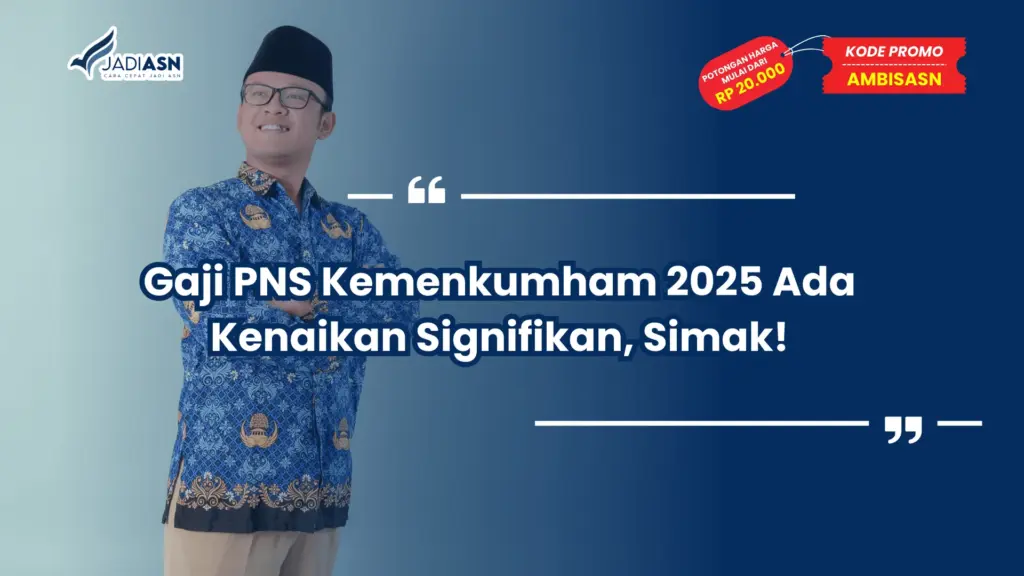 Gaji PNS Kemenkumham 2025
