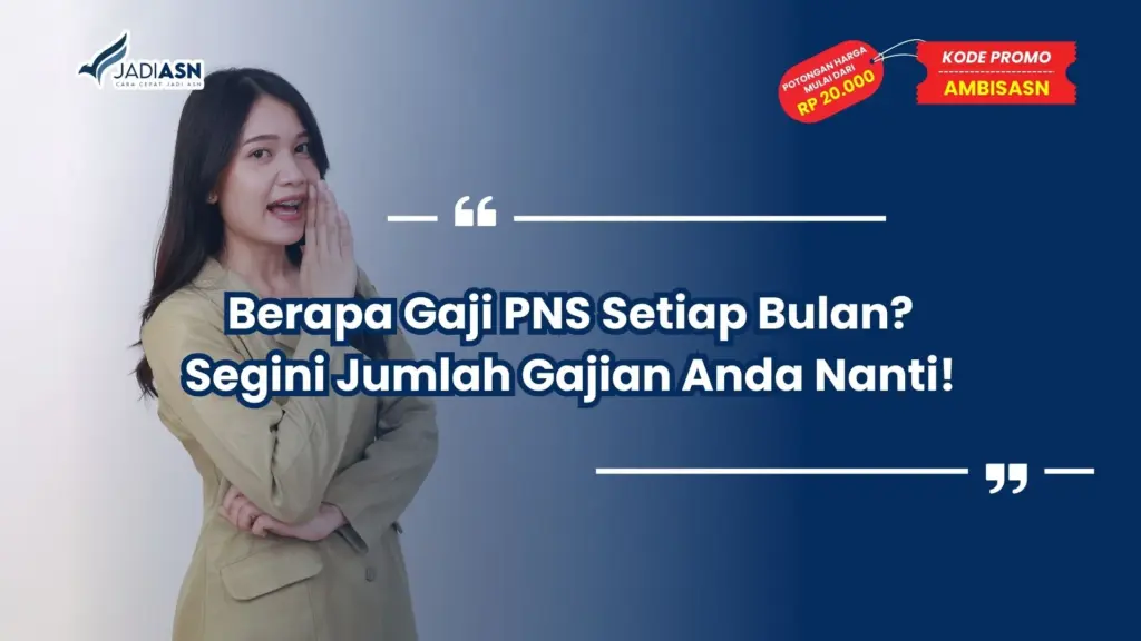 berapa gaji pns setiap bulan