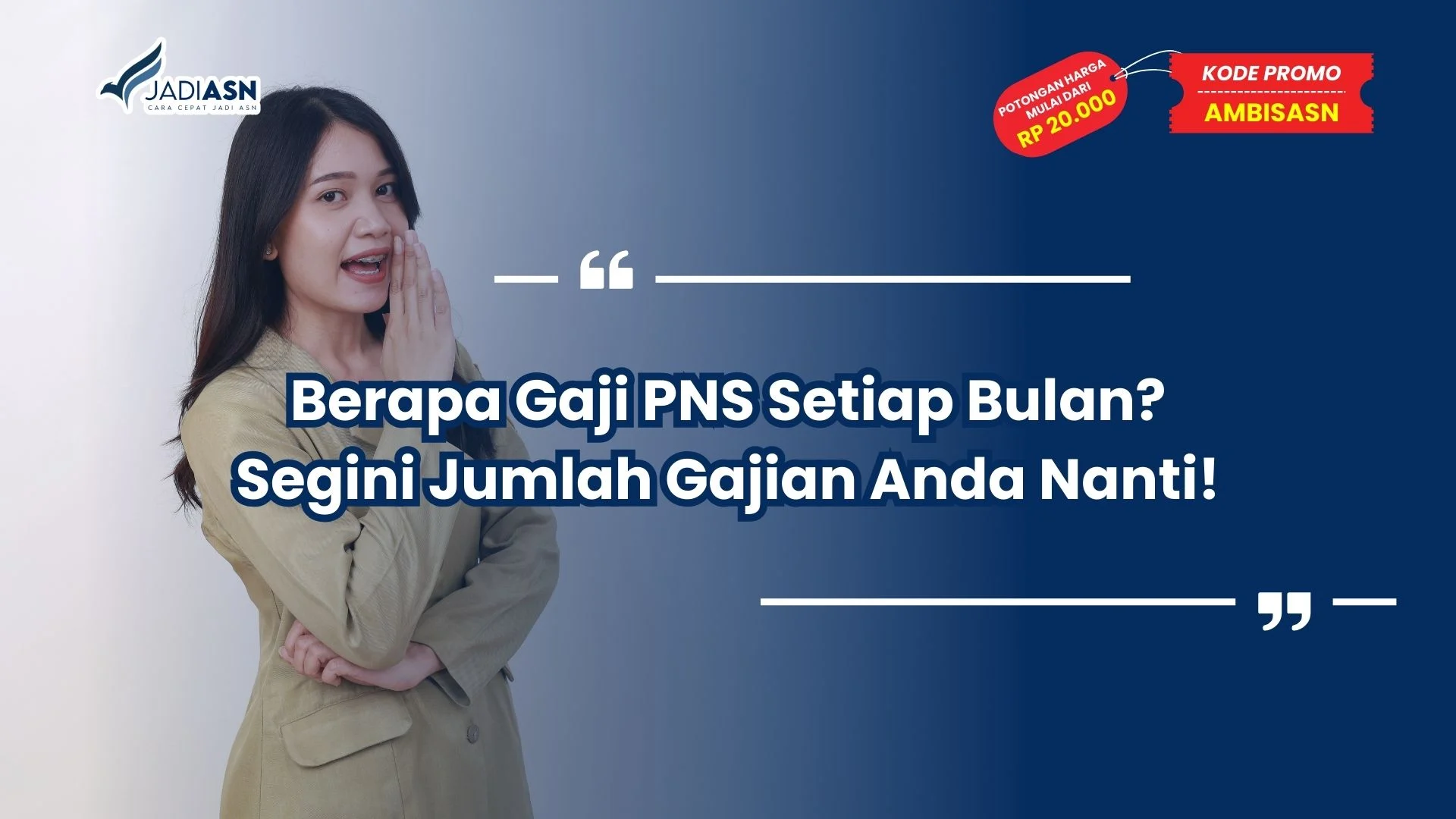 berapa gaji pns setiap bulan
