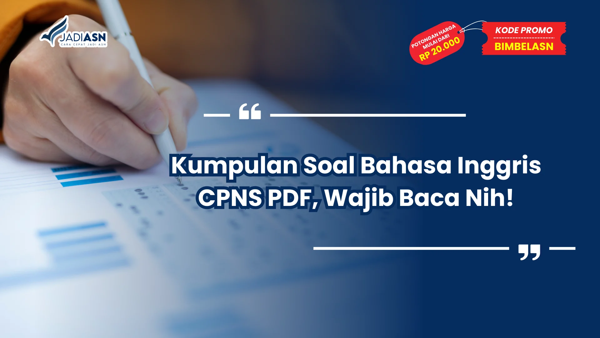 Soal Bahasa Inggris CPNS PDF