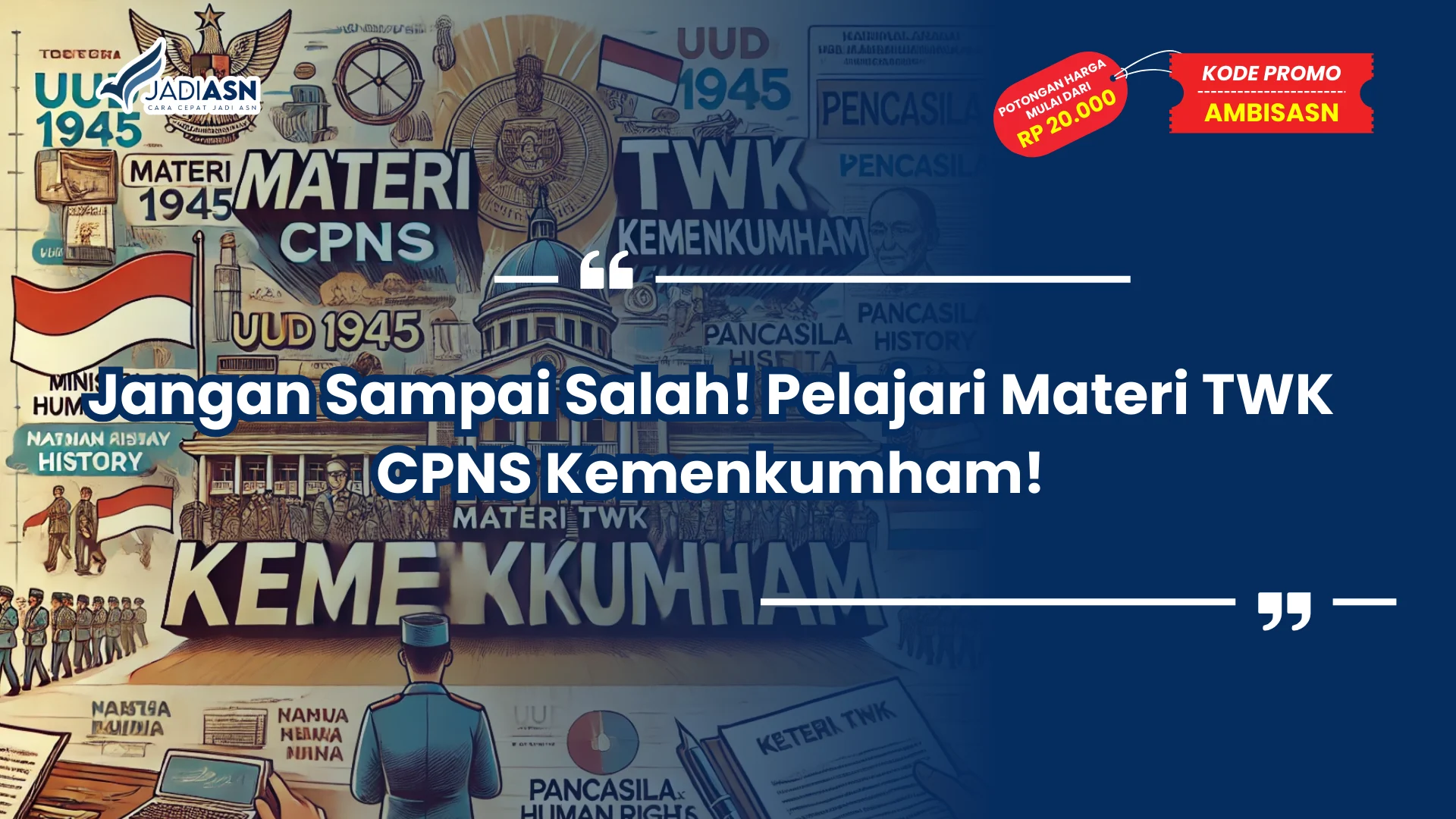 Materi TWK CPNS Kemenkumham