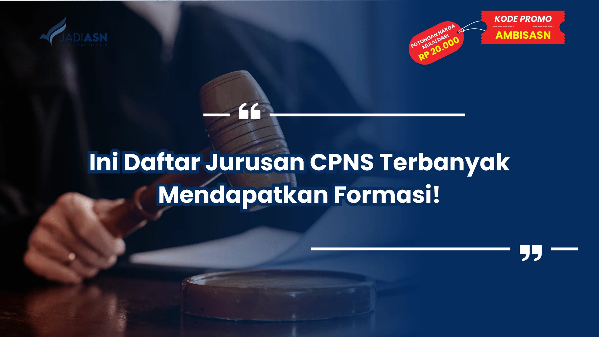 Ini Daftar Jurusan CPNS Terbanyak Mendapatkan Formasi!