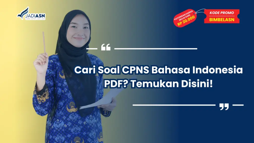 Soal CPNS Bahasa Indonesia PDF