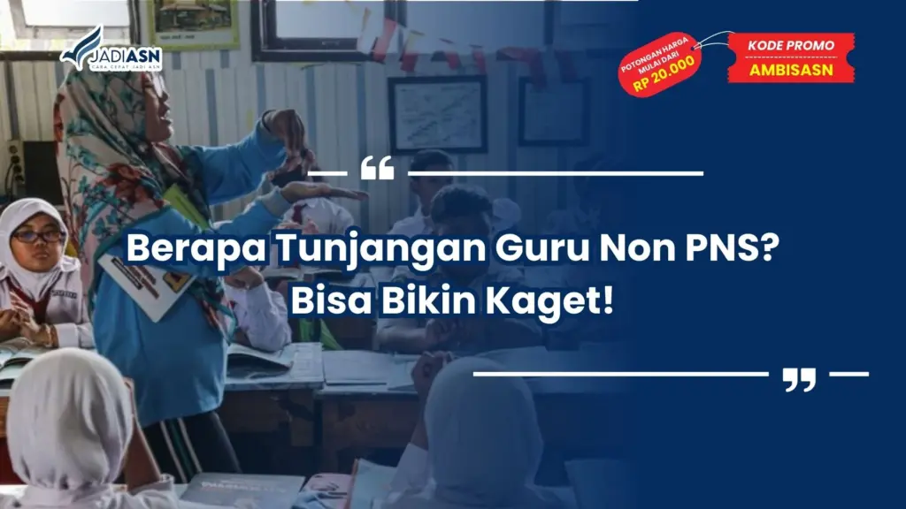 berapa tunjangan guru non pns