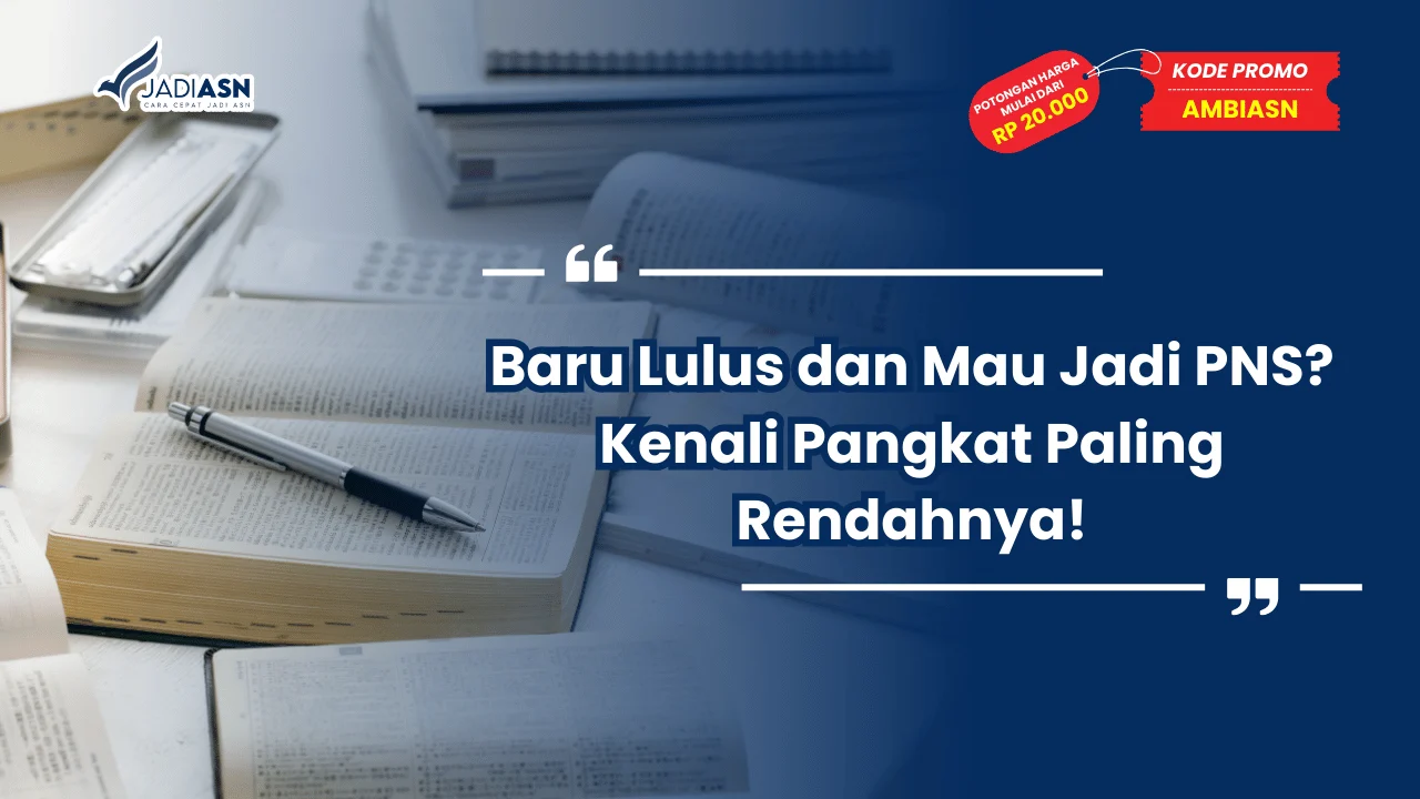 pangkat pns paling rendah
