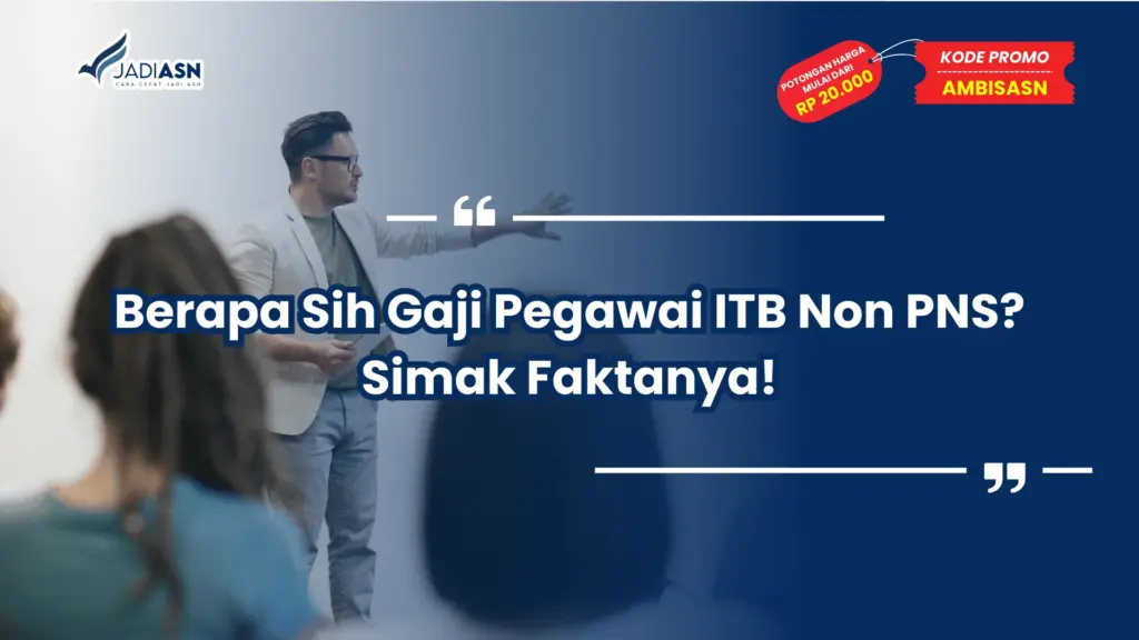 Gaji Pegawai ITB Non PNS