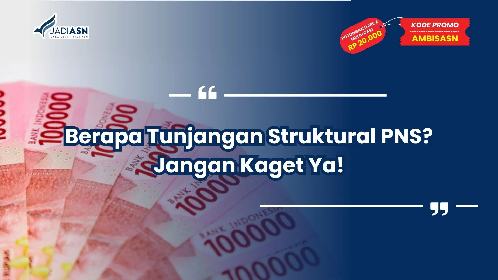 Berapa Tunjangan Struktural PNS