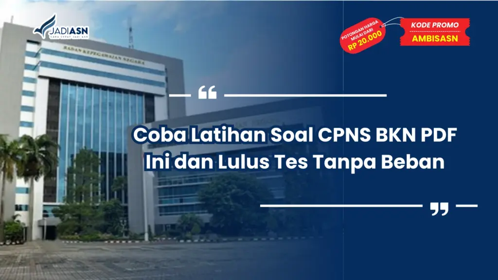 Soal CPNS BKN PDF