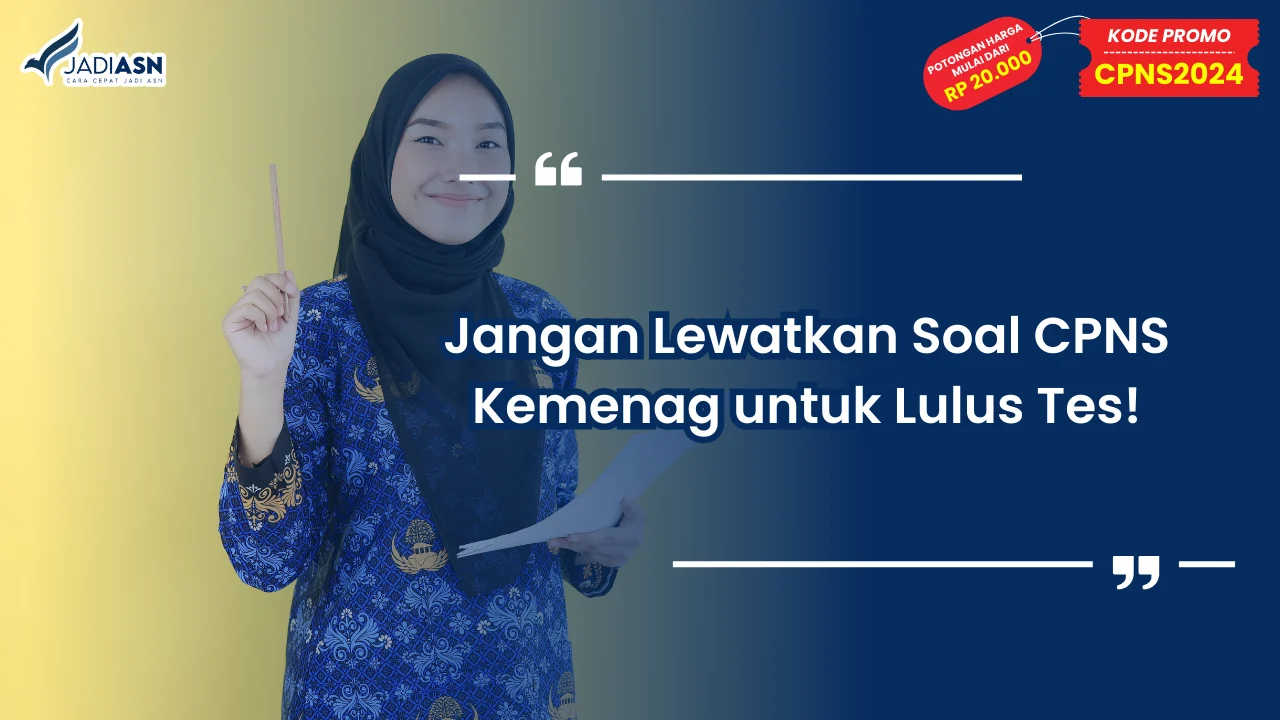 Soal CPNS Kemenag