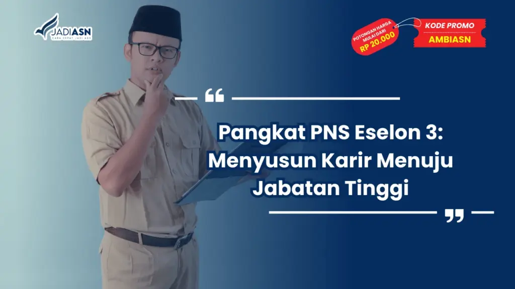 Pangkat PNS Eselon 3