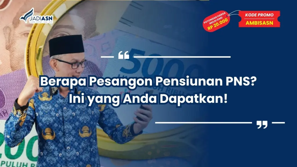 berapa pesangon pensiunan pns