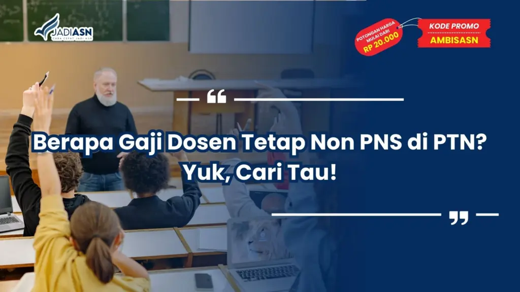 berapa gaji dosen tetap non pns di ptn