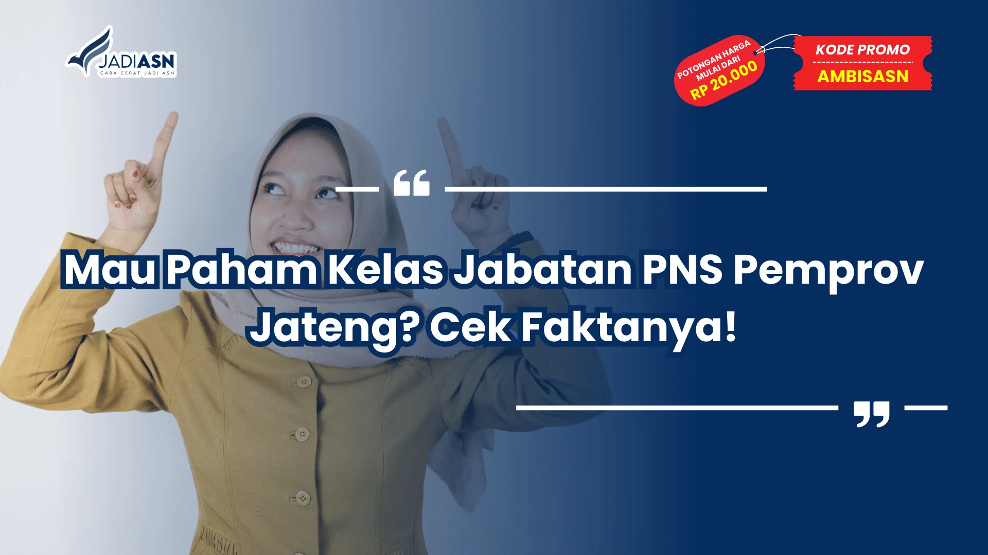 Kelas Jabatan PNS Pemprov Jateng