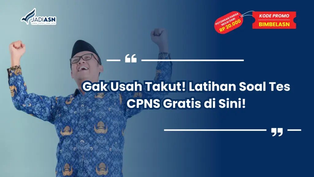 Latihan Soal Tes CPNS Gratis