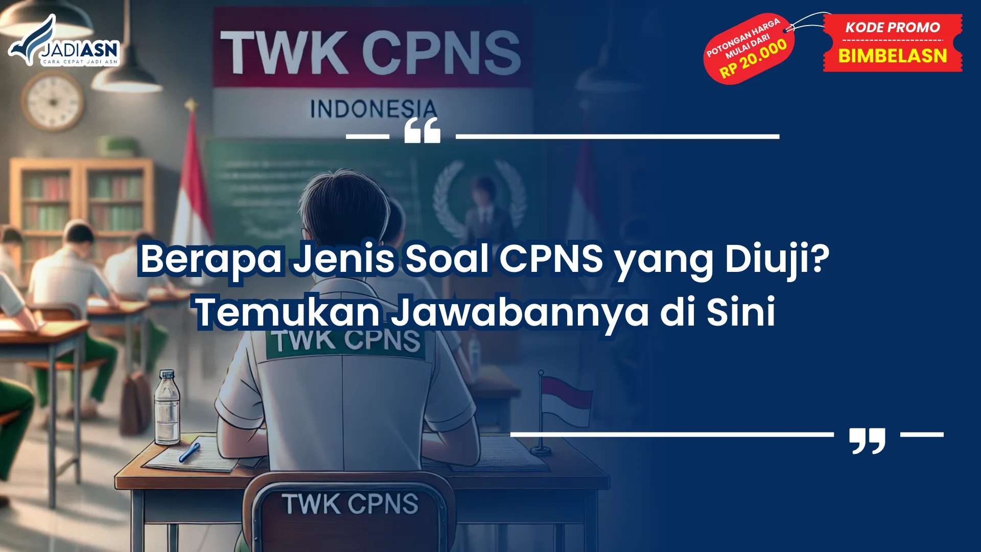 Berapa jenis soal cpns