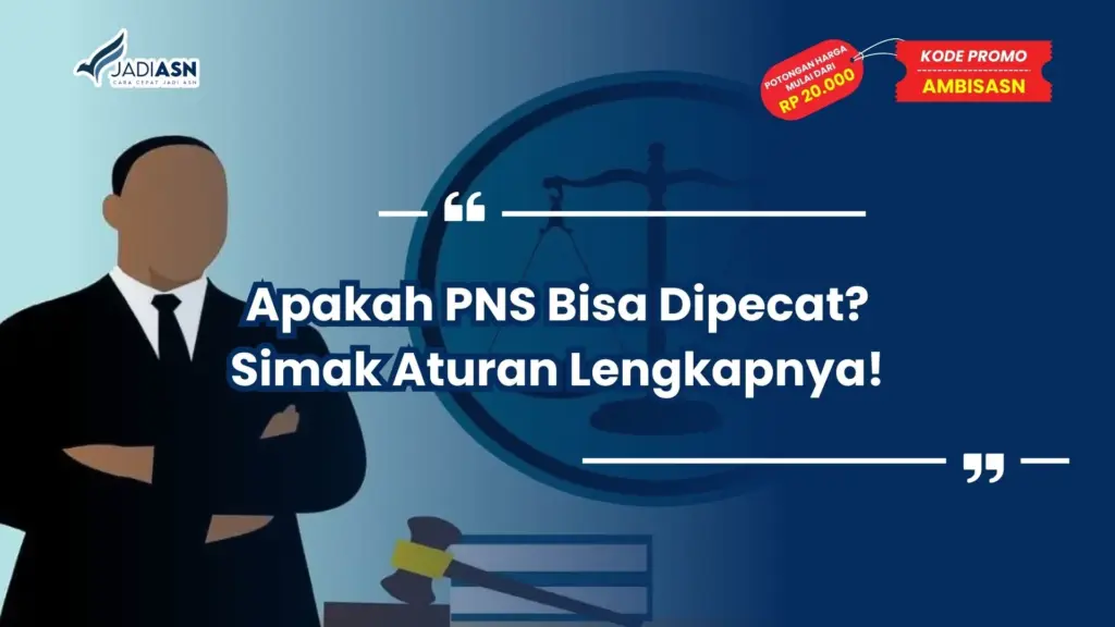 apakah pns bisa dipecat