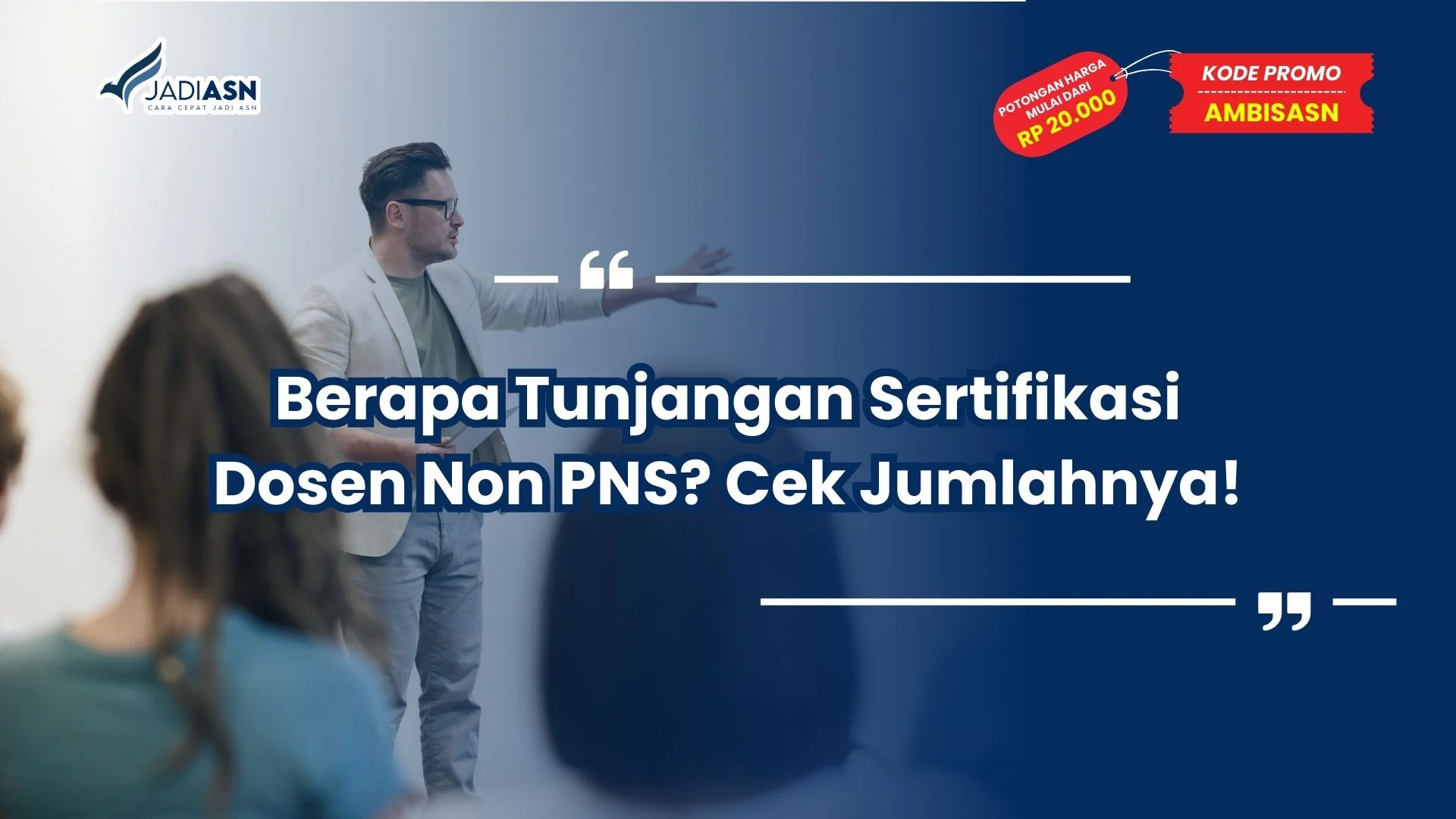 berapa tunjangan sertifikasi dosen non pns