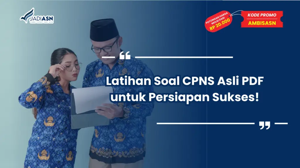 Soal CPNS Asli PDF