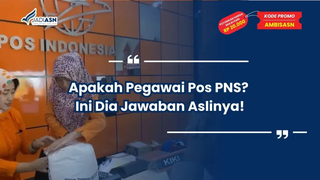 Apakah Pegawai Pos PNS