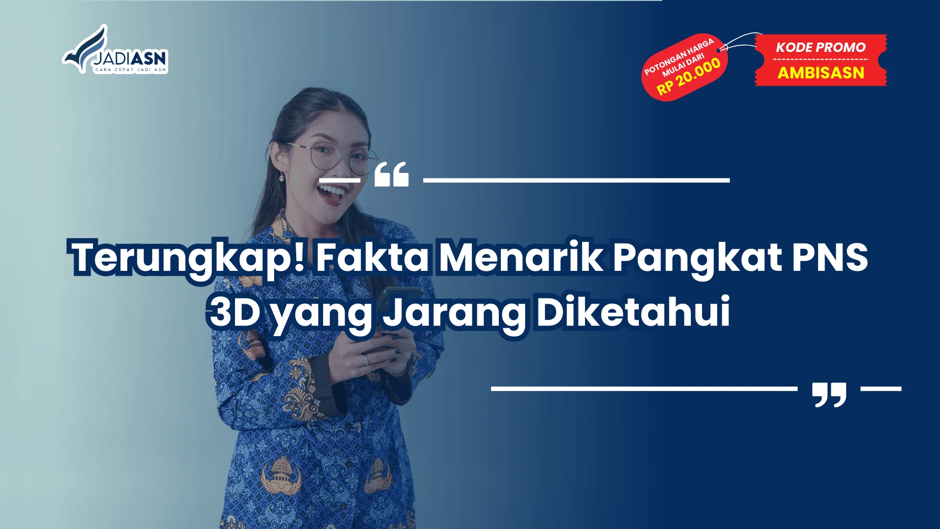 Pangkat PNS 3D
