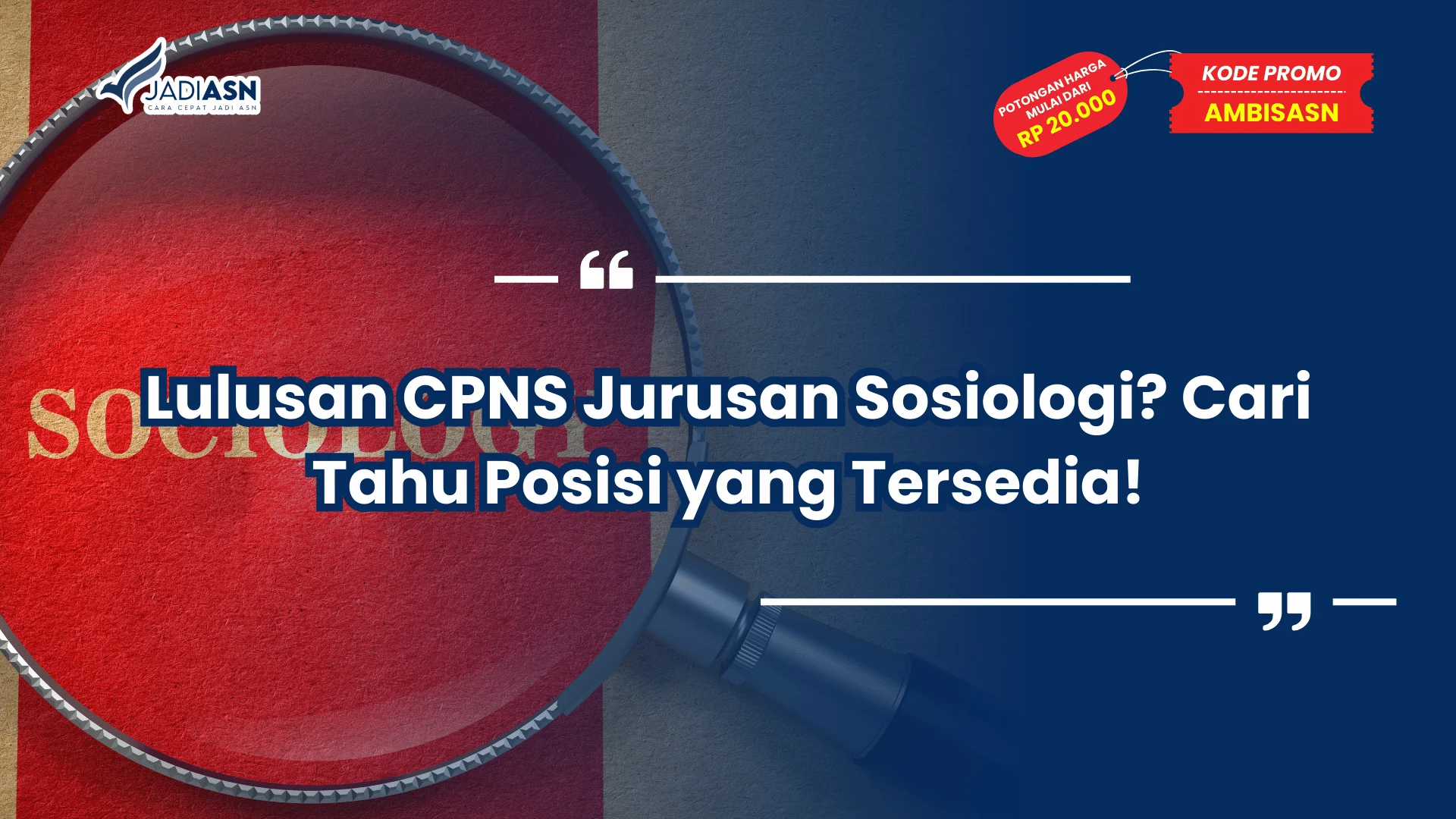 CPNS Jurusan Sosiologi