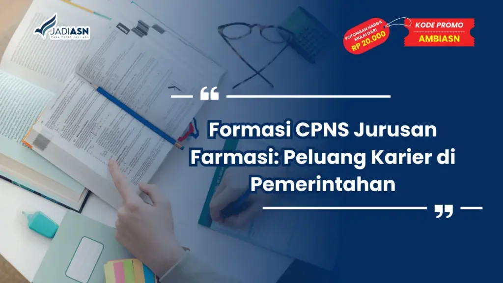 Formasi CPNS Jurusan Farmasi