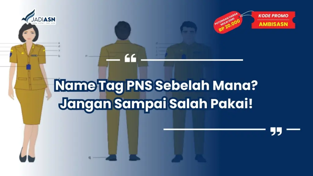 name tag pns sebelah mana