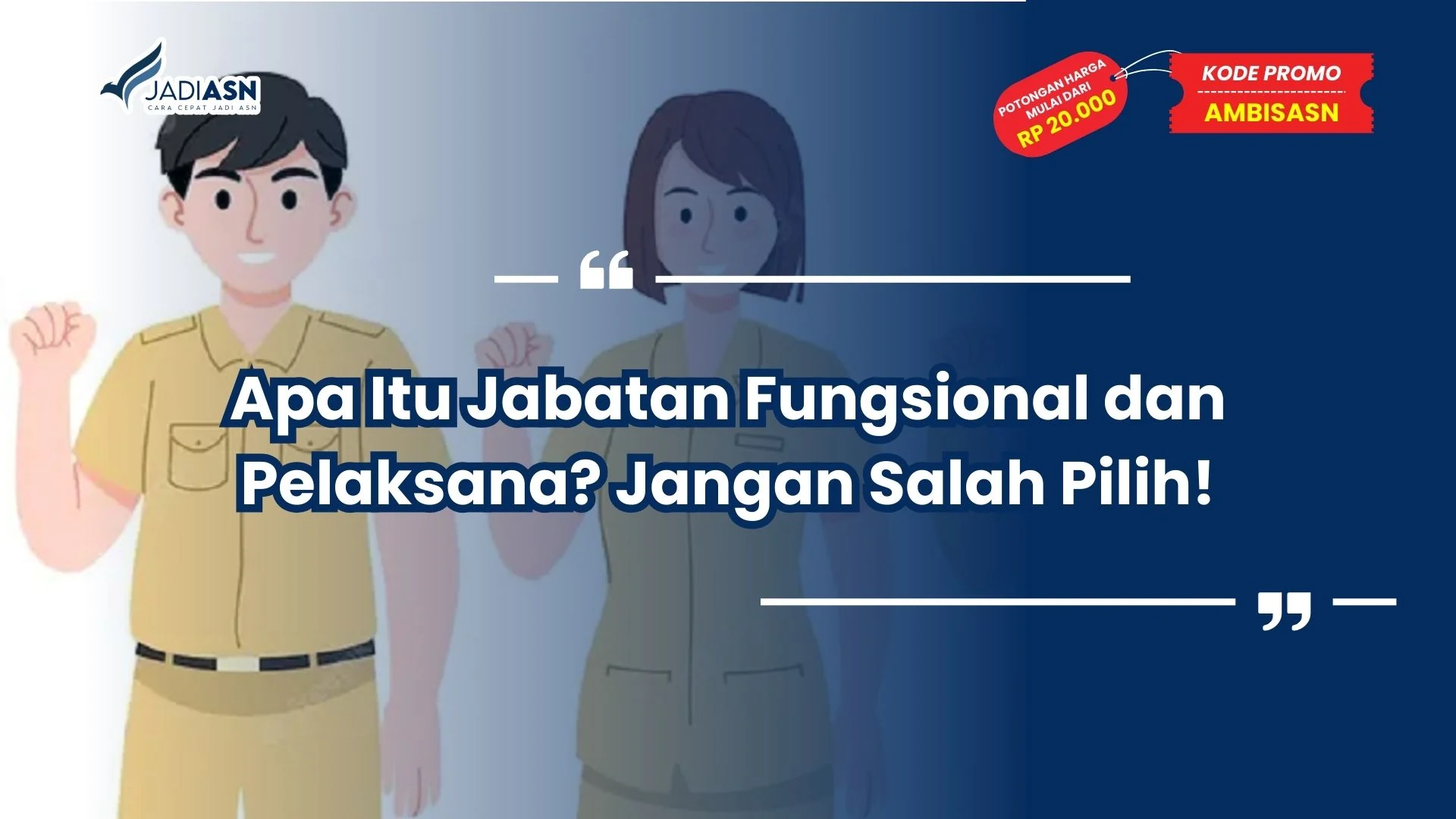 apa itu jabatan fungsional dan pelaksana